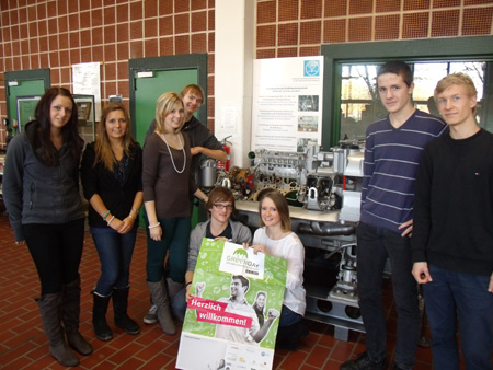 FH Flensburg bei der Aktion “GREEN DAY – Schule checken grüne Job” dabei
