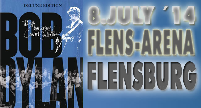 Der Pop-Prophet kommt nach Flensburg: Bob Dylan in der Flens-Arena