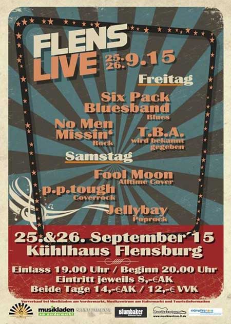 FlensLive – Langes Livemusik-Wochenende im Flensburger Kühlhaus