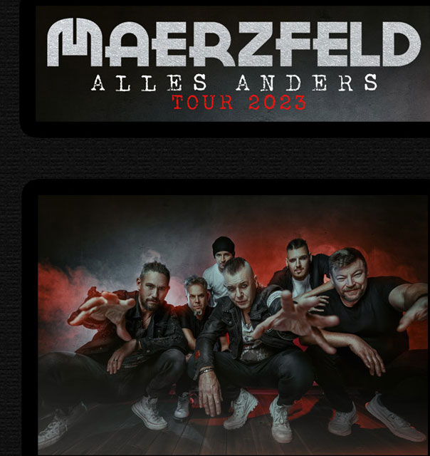 Maerzfeld - ALLES ANDERS Tour 2023