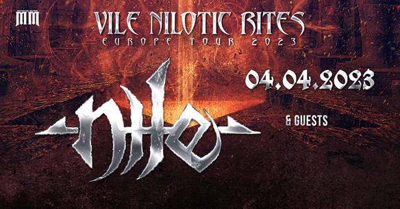Nile – Vile Nilotic Bites Europe Tour 2023